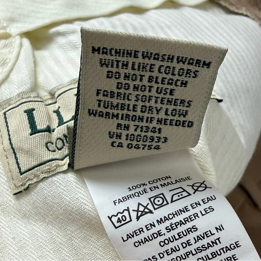 L.L. Bean new tags